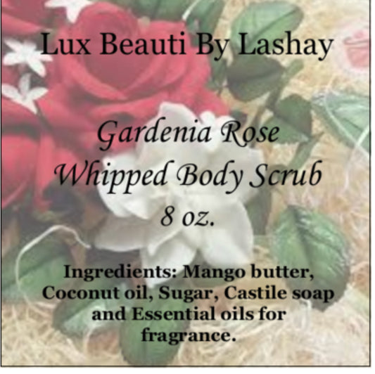 Gardenia Rose Whipped body scrub